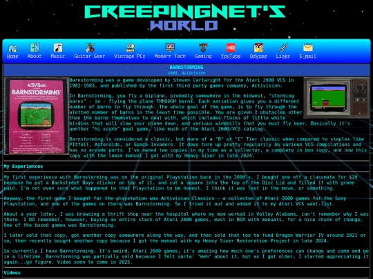 gaming/2600/barnstorming screenshot