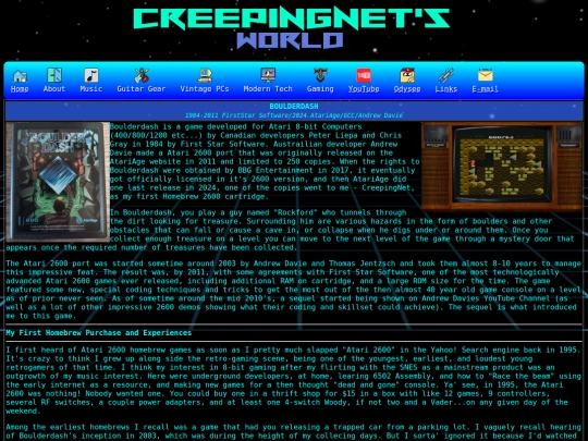 gaming/2600/boulderdash screenshot