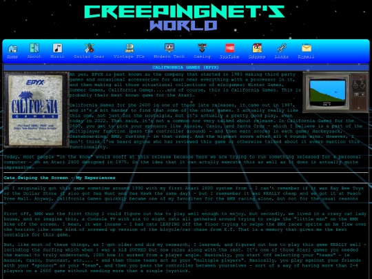 gaming/2600/californiagames screenshot