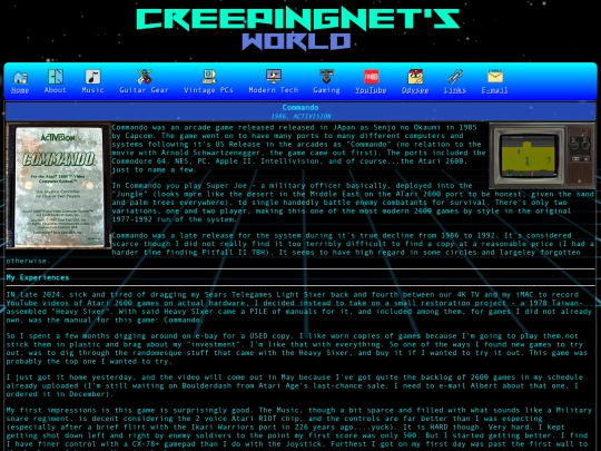 gaming/2600/commando screenshot