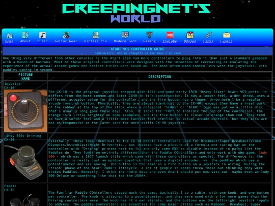 gaming/2600/controllers screenshot
