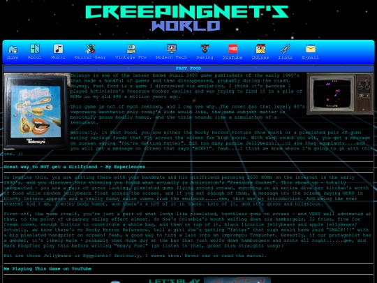 gaming/2600/fastfood screenshot