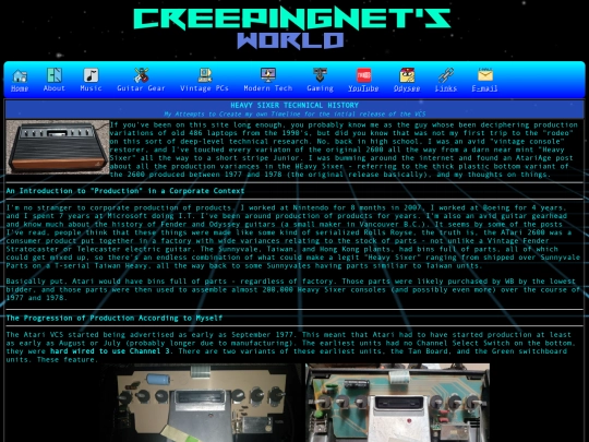 gaming/2600/h6rhistory screenshot