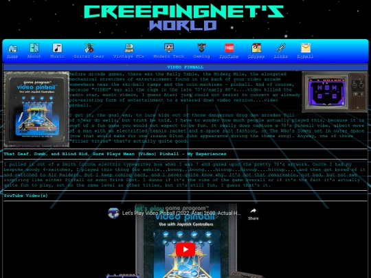 gaming/2600/pinball screenshot