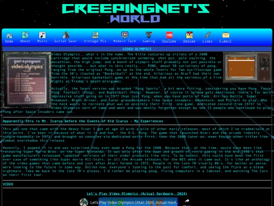 gaming/2600/pong screenshot