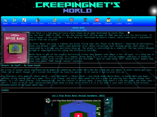 gaming/2600/riverraid screenshot
