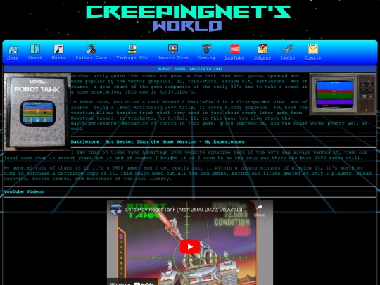 gaming/2600/robottank screenshot