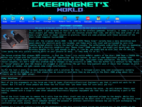 gaming/2600/sixtender screenshot