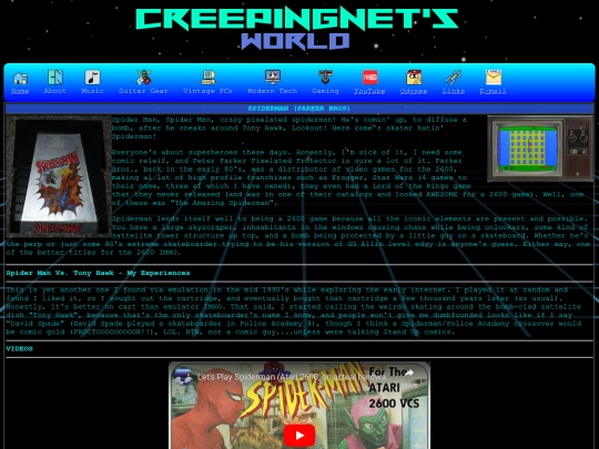 gaming/2600/spiderman screenshot