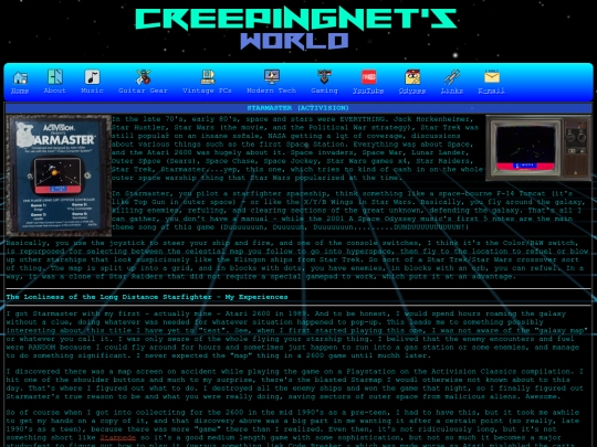 gaming/2600/starmaster screenshot