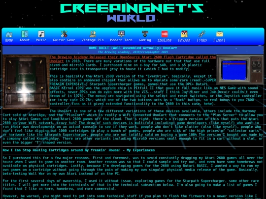 gaming/2600/unocart screenshot