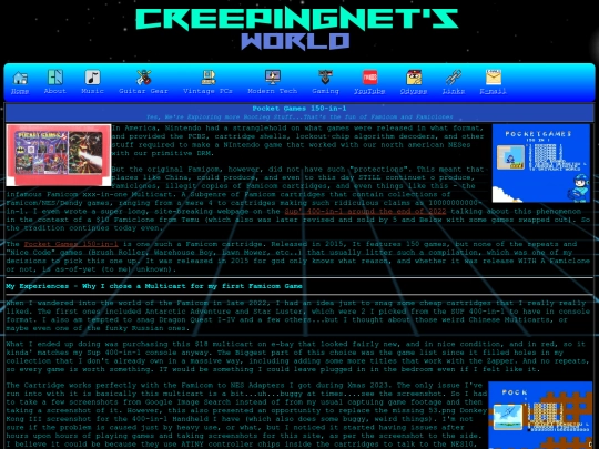 gaming/misc/famicom/150in1 screenshot