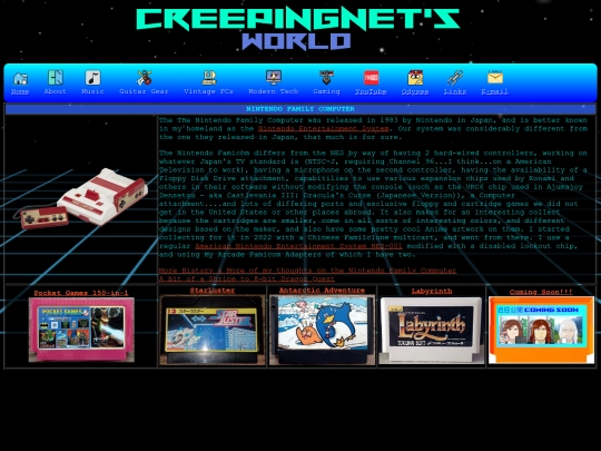 gaming/misc/famicom/famicommain screenshot