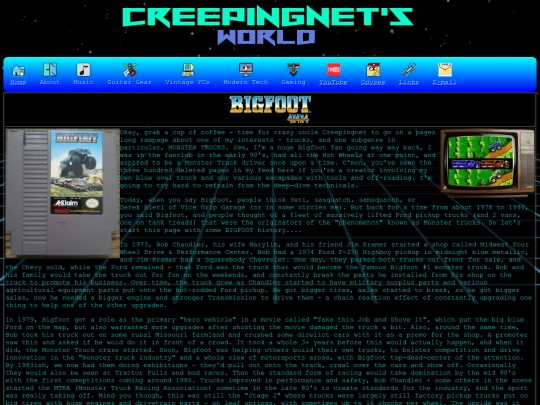 gaming/nes/bigfoot screenshot