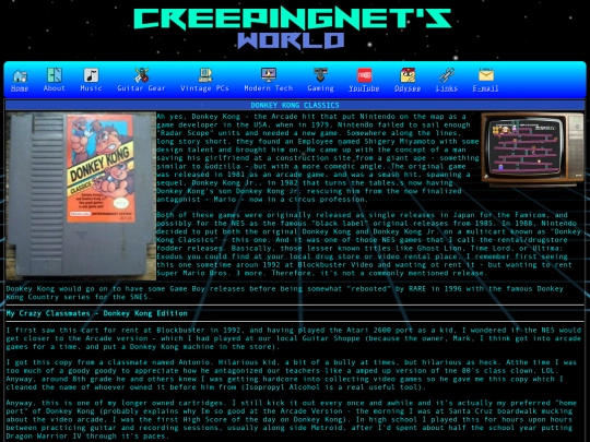 gaming/nes/donkeykongclassics screenshot