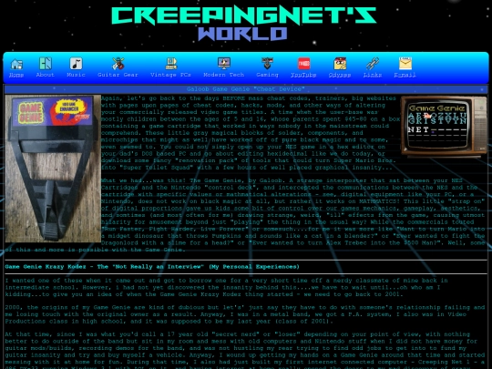gaming/nes/gamegenie screenshot
