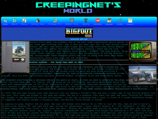 gaming/nes/review/bigfootrv screenshot