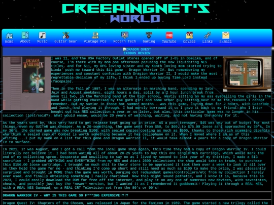 gaming/nes/review/dw4rv screenshot