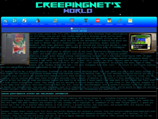 gaming/nes/review/dwrv screenshot