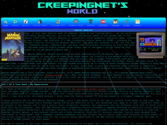 gaming/pc/maniac screenshot