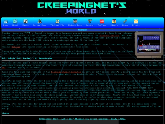 gaming/pc/thexder screenshot