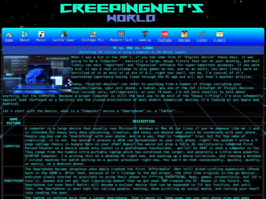 modern/mydocs/basic/pcmac screenshot