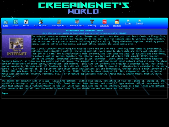 modern/mydocs/networks screenshot