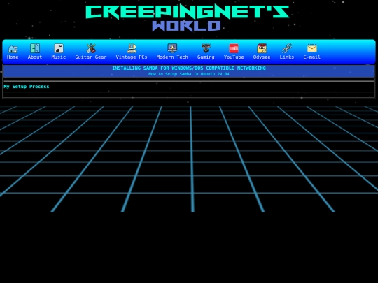 modern/mydocs/server/samba screenshot