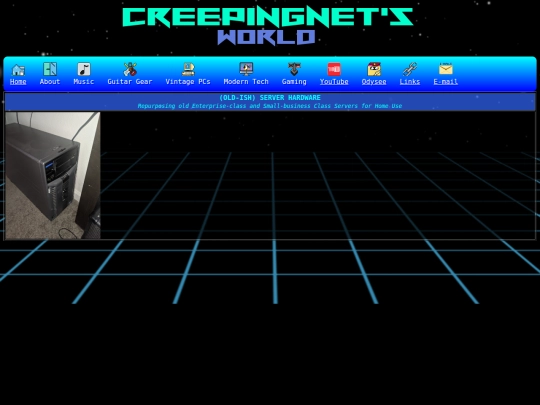 modern/mydocs/server/serverhw screenshot
