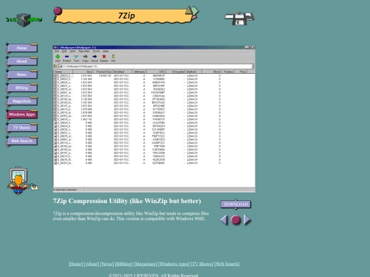 7zip screenshot