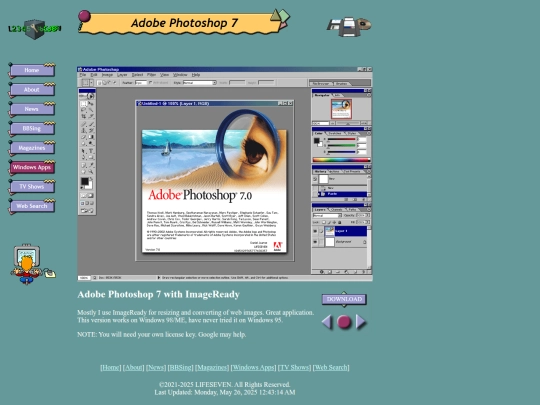 adobe_photoshop_7 screenshot