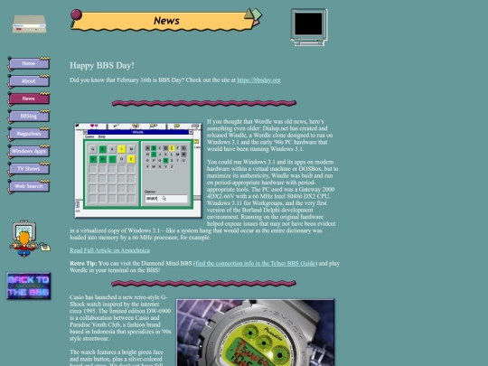 news screenshot