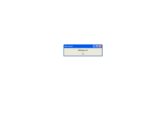 not_found screenshot