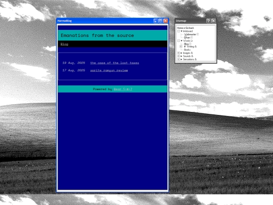 words/blog screenshot