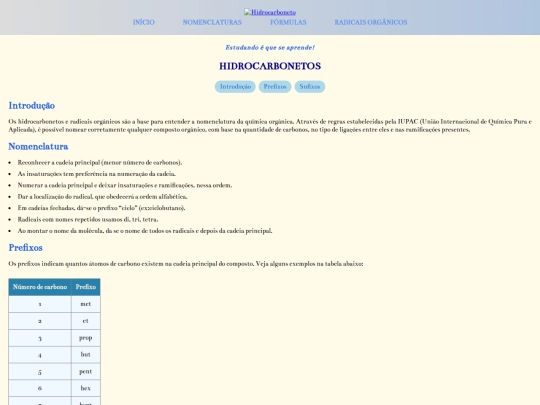 nomenclaturas screenshot