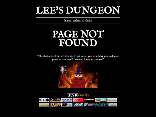 not_found screenshot