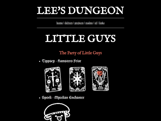 pages/ttrpg/parties/littleguys screenshot