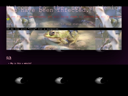frog screenshot