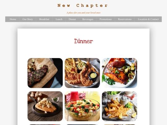 dinner screenshot