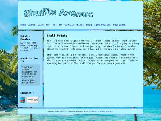 posts/4-1-2026-Small-Update screenshot