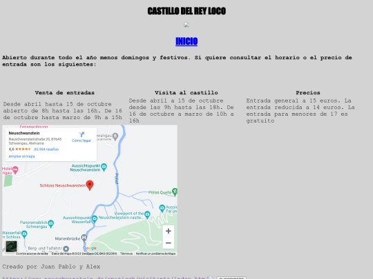 horarios screenshot