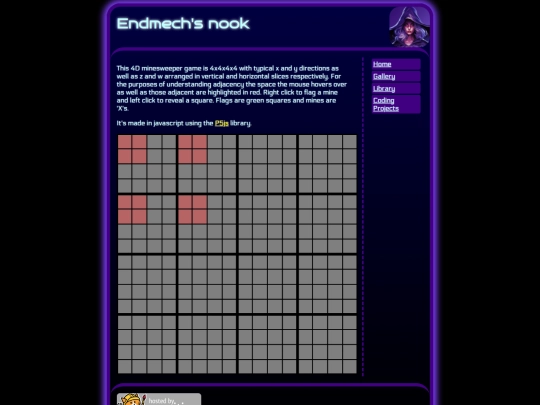 coding/4d_mine_sweeper/showcase screenshot