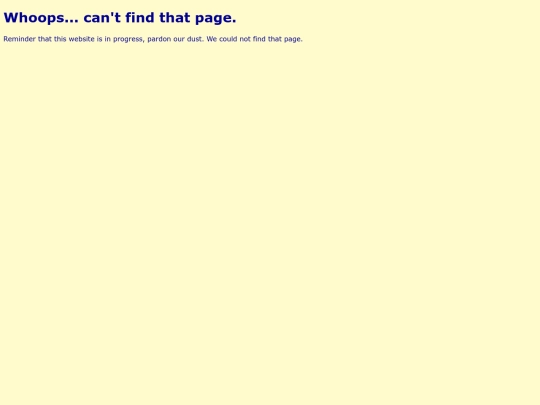 not_found screenshot
