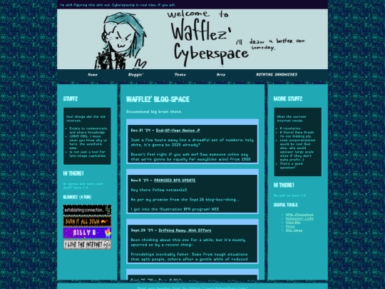 blog screenshot