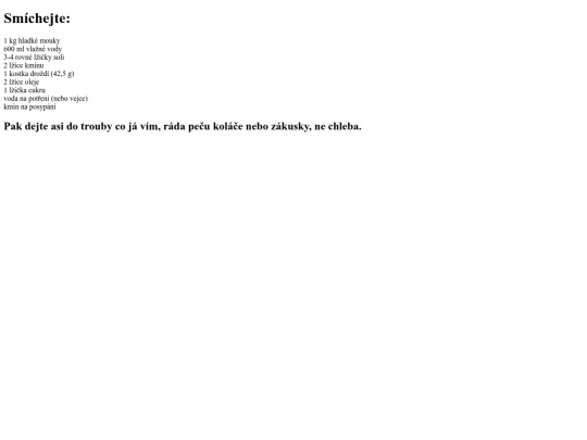 recept screenshot