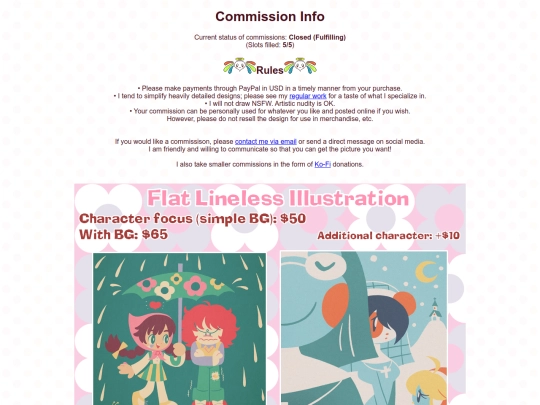 commission screenshot