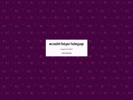 not_found screenshot