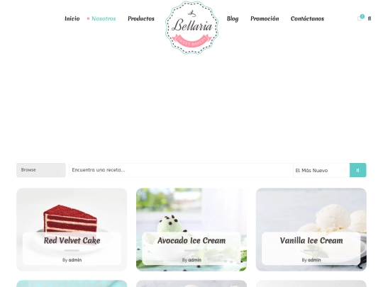 recetas screenshot