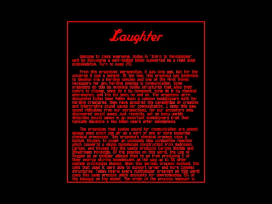 writing/entries/laughter screenshot