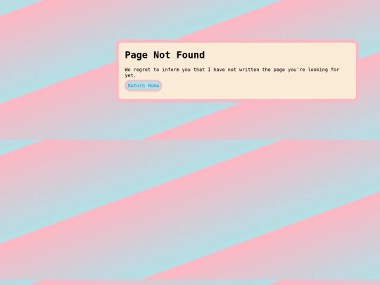 not_found screenshot